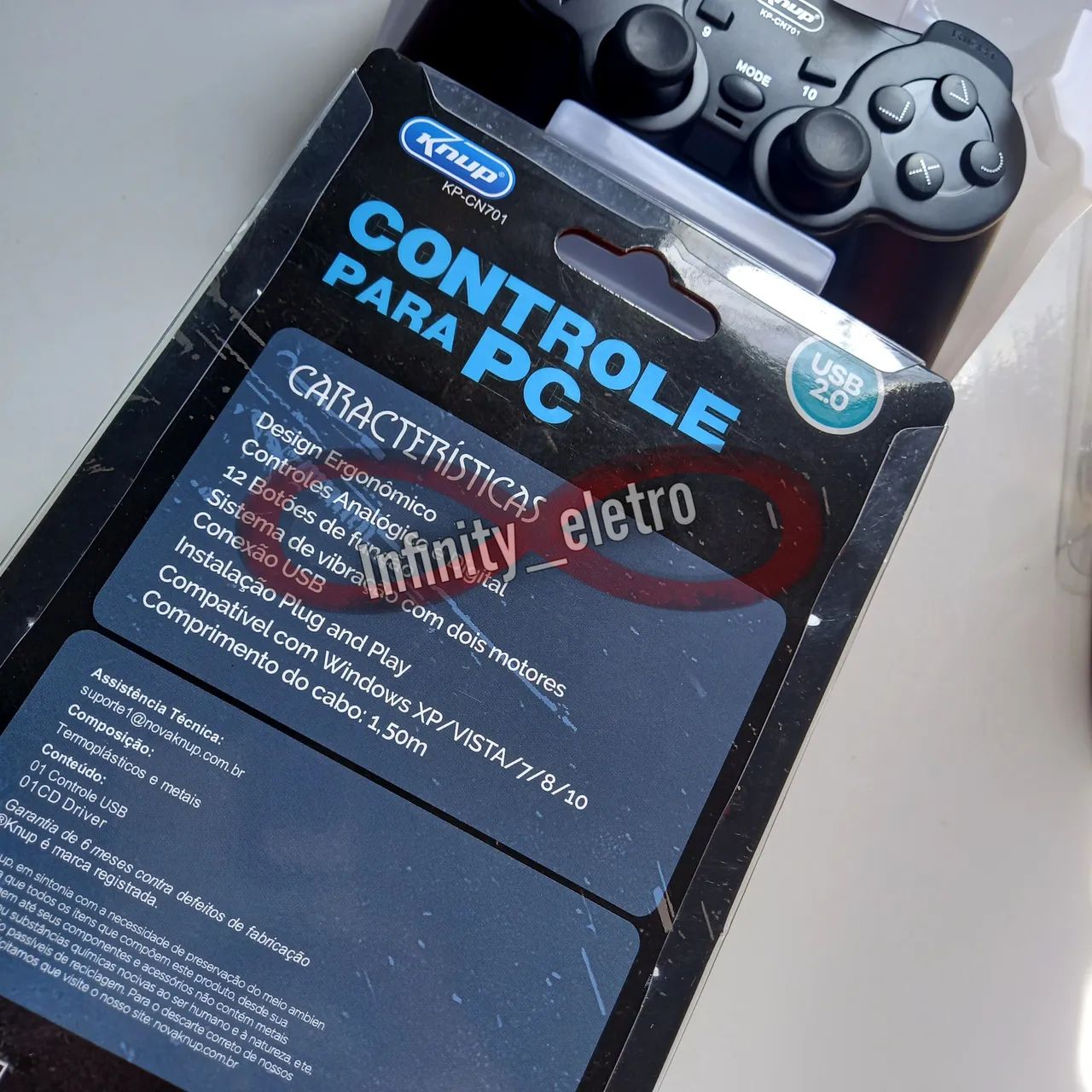 Controle para PC USB - Foto 5