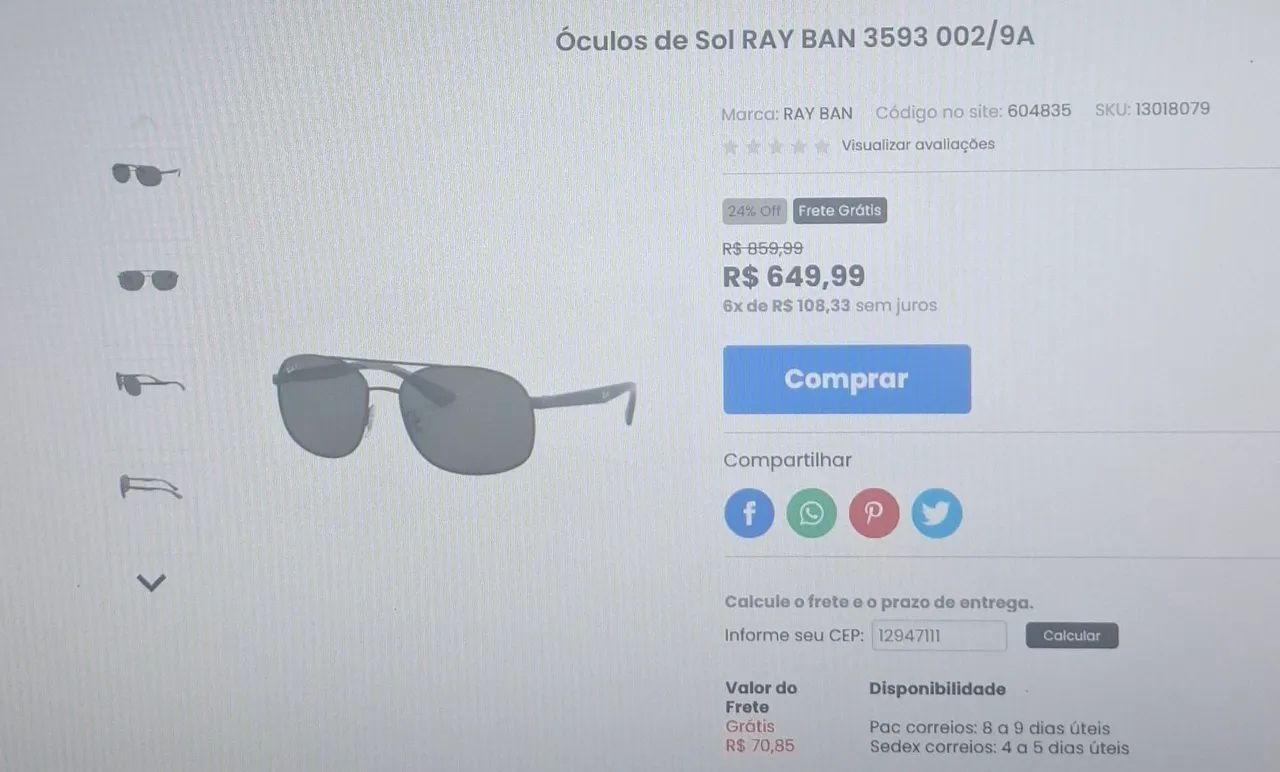 Ray Ban 3593 002/9A - Foto 2