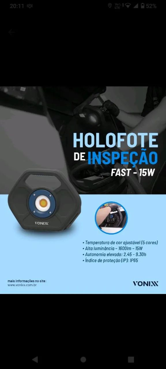 Holofote vonix  - Foto 2