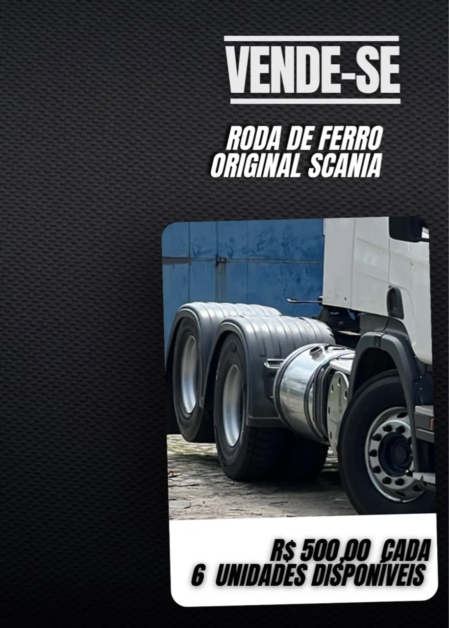 Rodas de ferro Scania