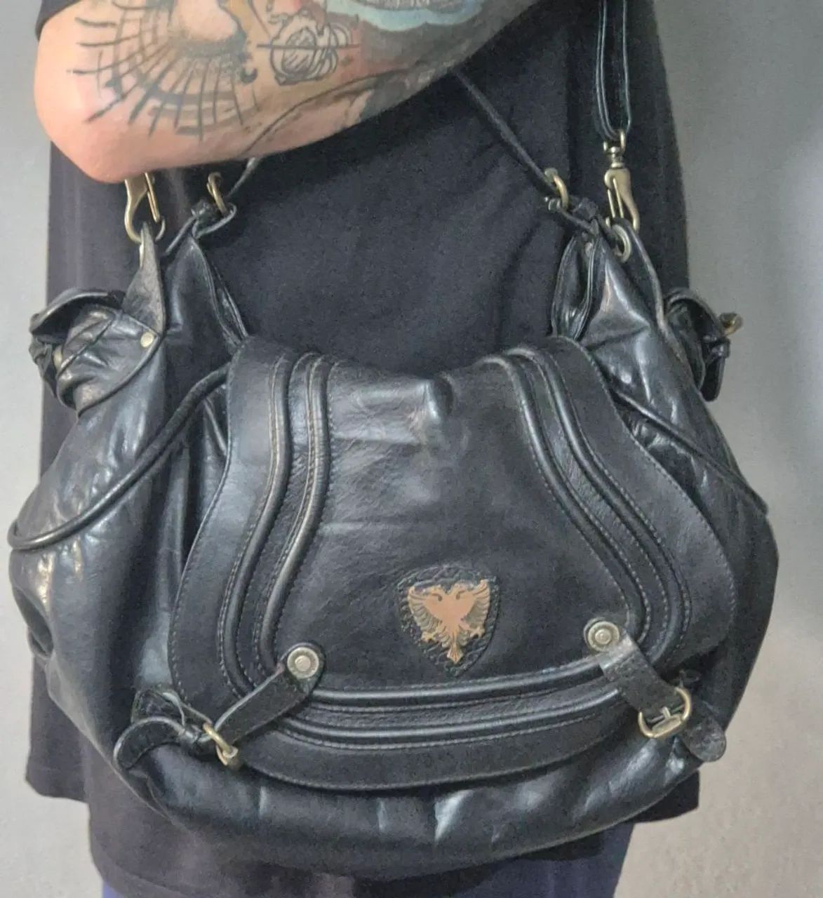 Bolsa Cavalera - Couro Legítimo - Foto 5