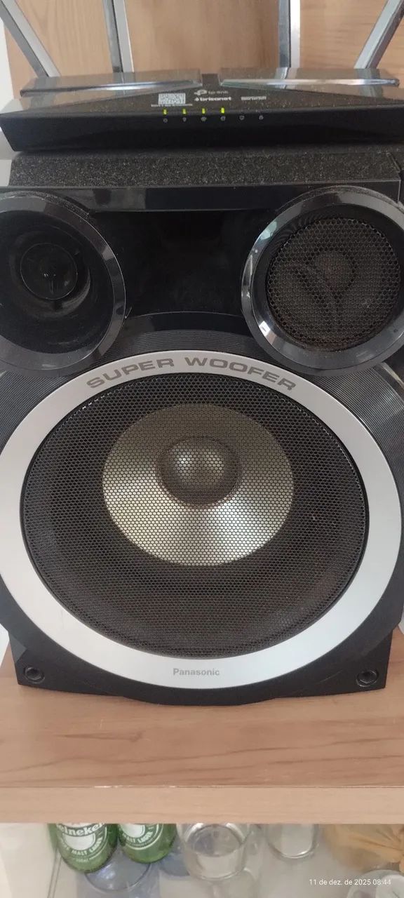 Amplificador 800 watts e 2 caixas de som potente. - Foto 2