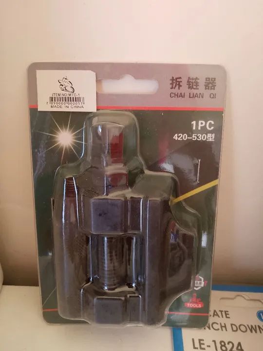 Ferramenta para Remoção de Corrente de moto 420-530
