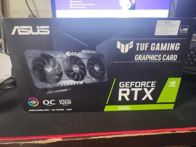 Placa de video RTX3080 Asus Tuf v2 10gb