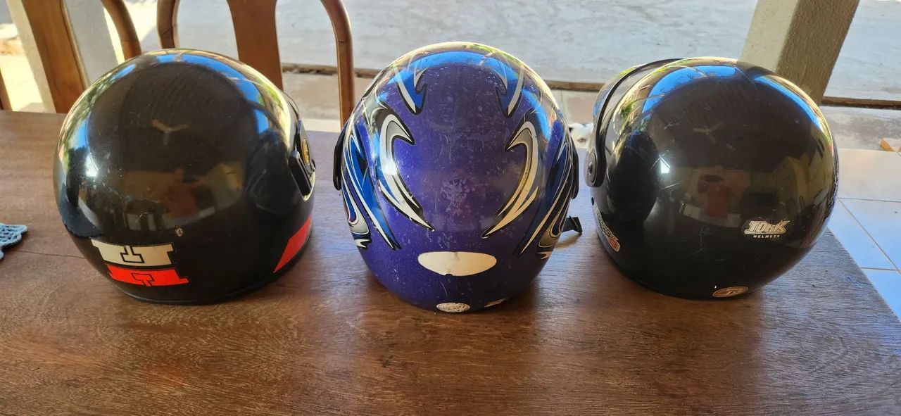 Capacetes de motociclistas  - Foto 4