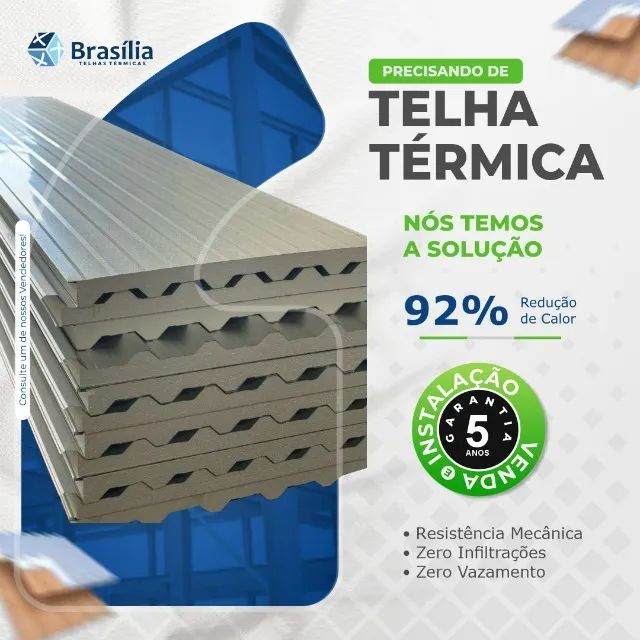 Telha Térmica temos a Solução - Venda e Instalação    - Foto 2