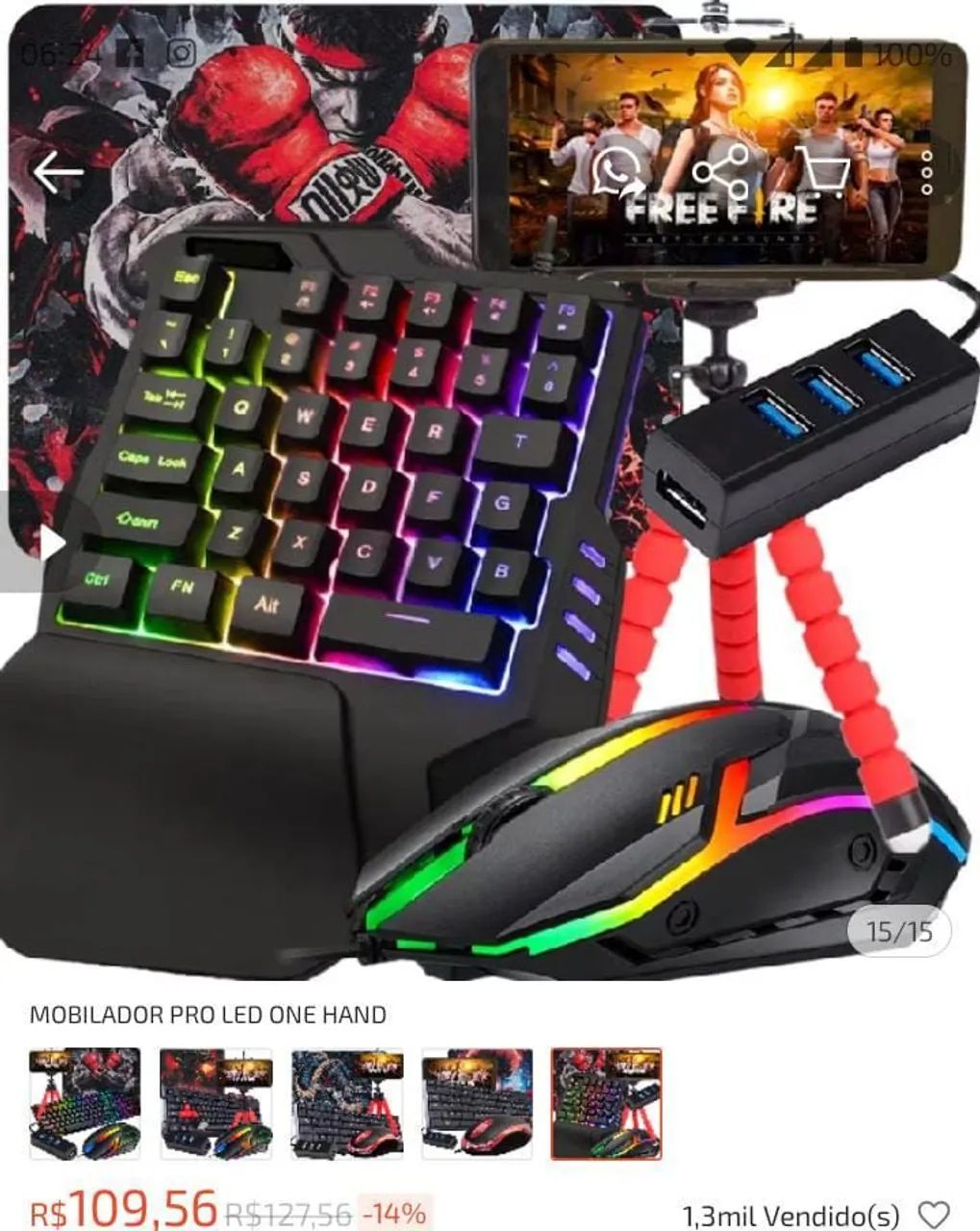 Vendo ou troco mobilador em controle para jogar em celular