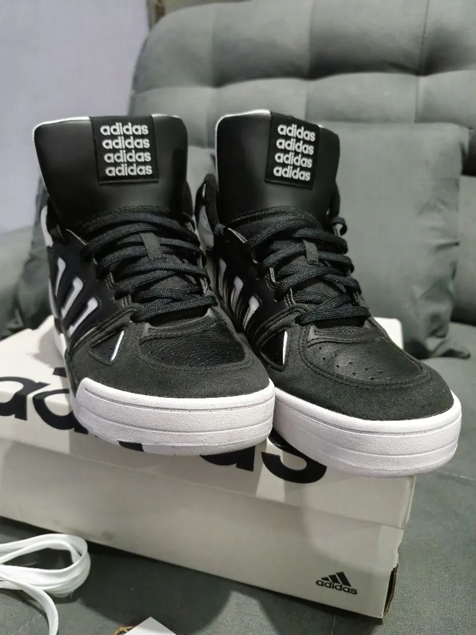 Tênis Adidas Mid city mid 39 - Foto 5