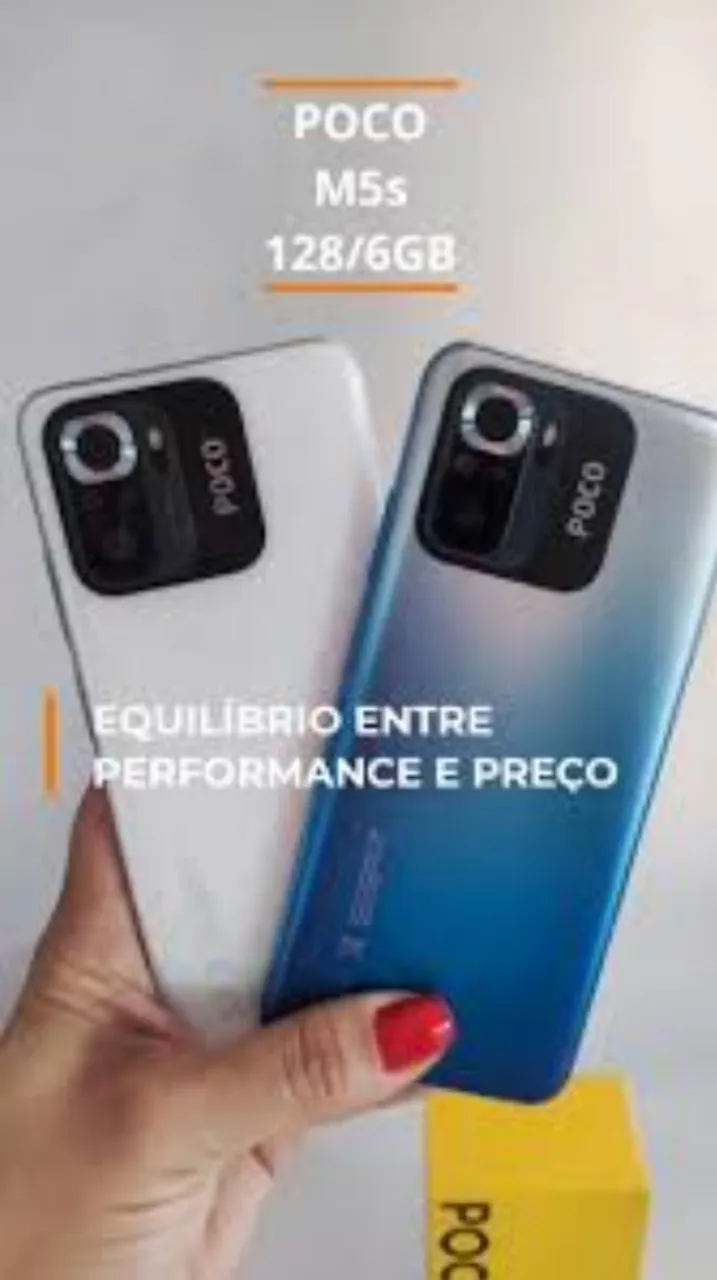 POCO M5s 128GB Branco