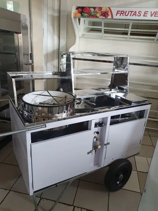 Carrinho de lanche, de churros, de churrasco  - Foto 2