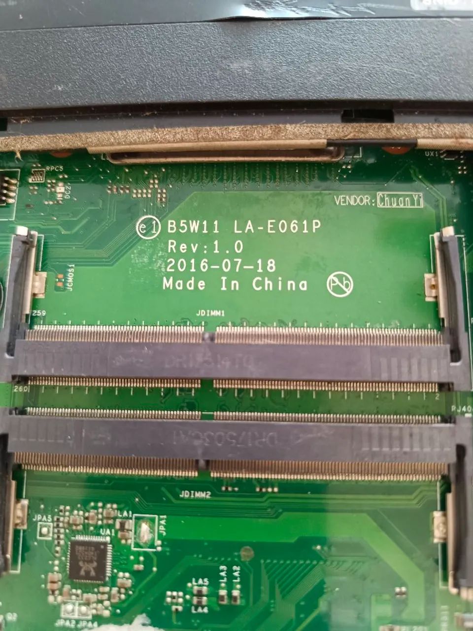 Placa mãe Acer ES1-572-3562 i3 6 geração funcionanado como visto nas imagens. - Foto 5