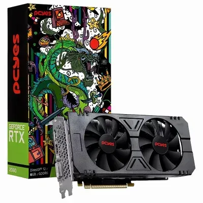 Placa de Video RTX 2060 6gb Pcyes - Nova