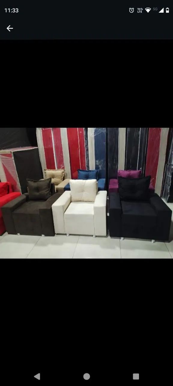 Poltrona com Almofada - Dia das Mães - R$ 370,00 - Foto 3