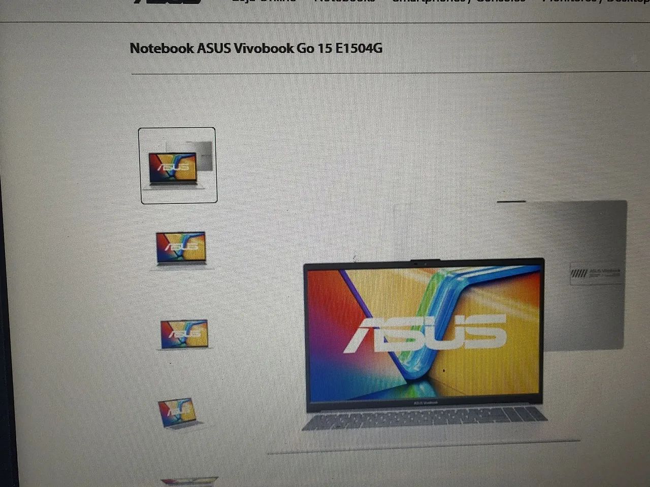 Notebook ASUS Vivobook go15 e1504G - Foto 4