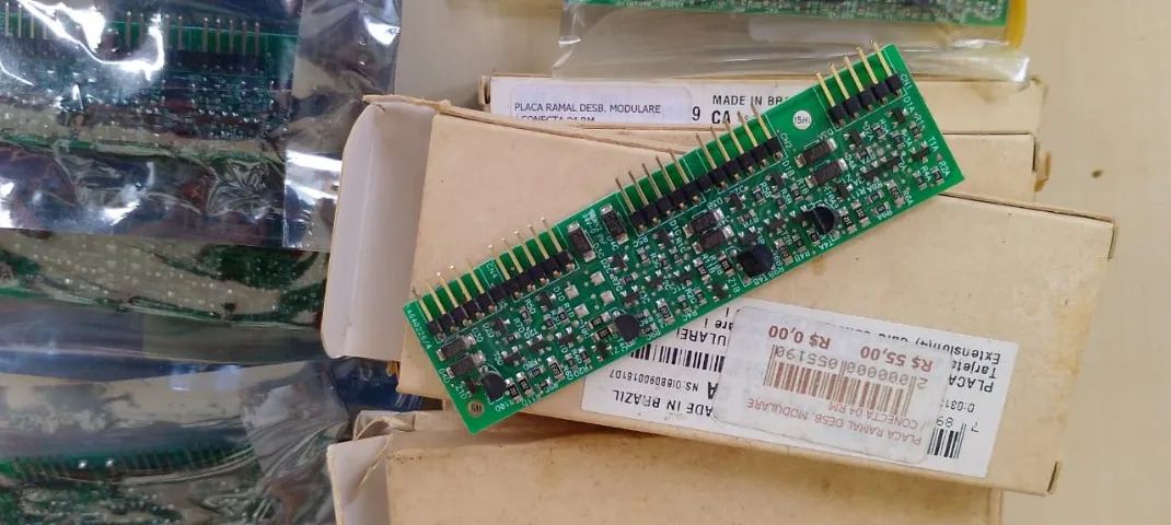 Placa Ramal Modulare/Conecta Intelbras (Desbalanceada) kit com 10 - Foto 2