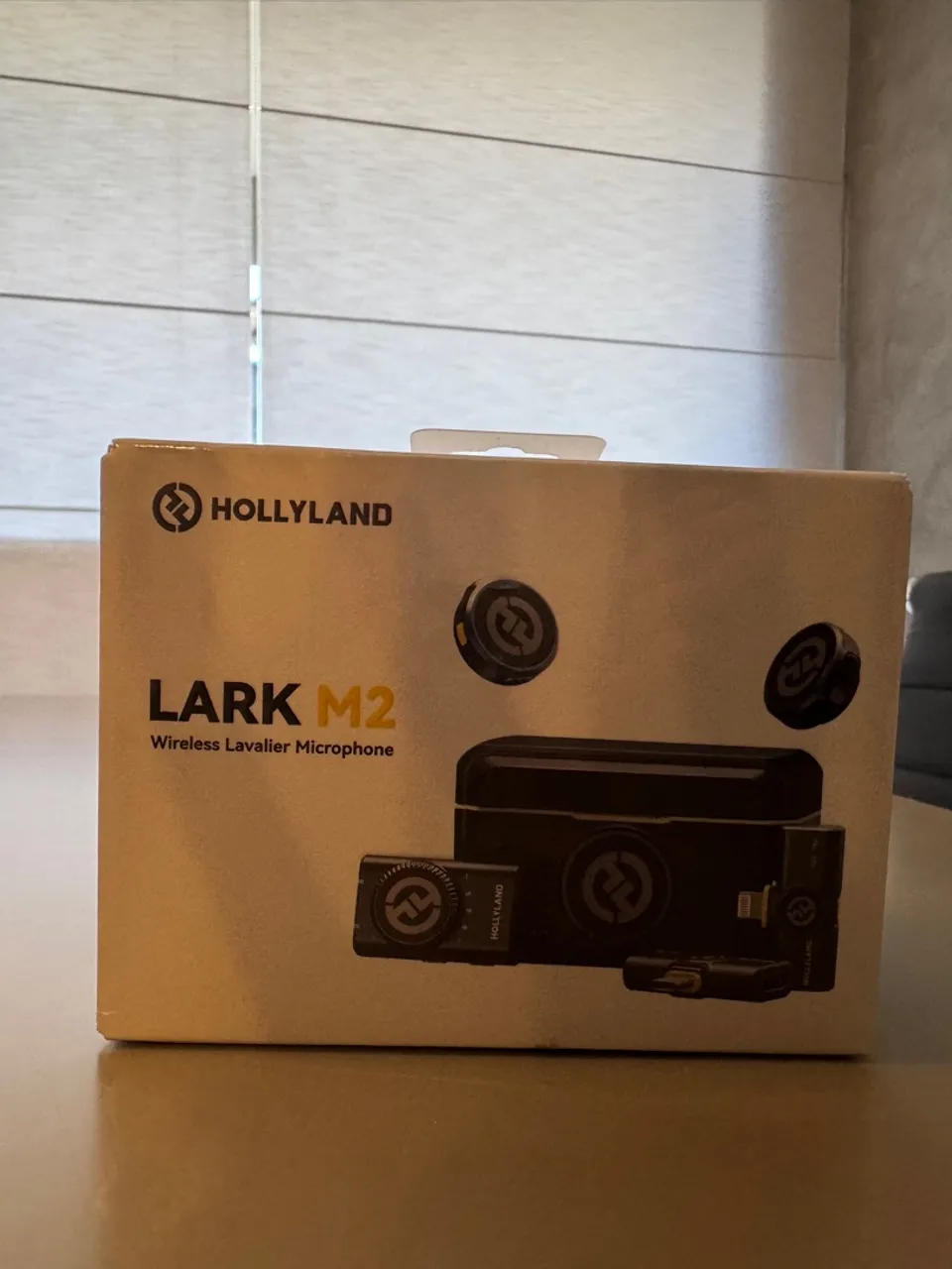 *LACRADO* Hollyland Lark M2 - Microfone de Lapela Sem Fio