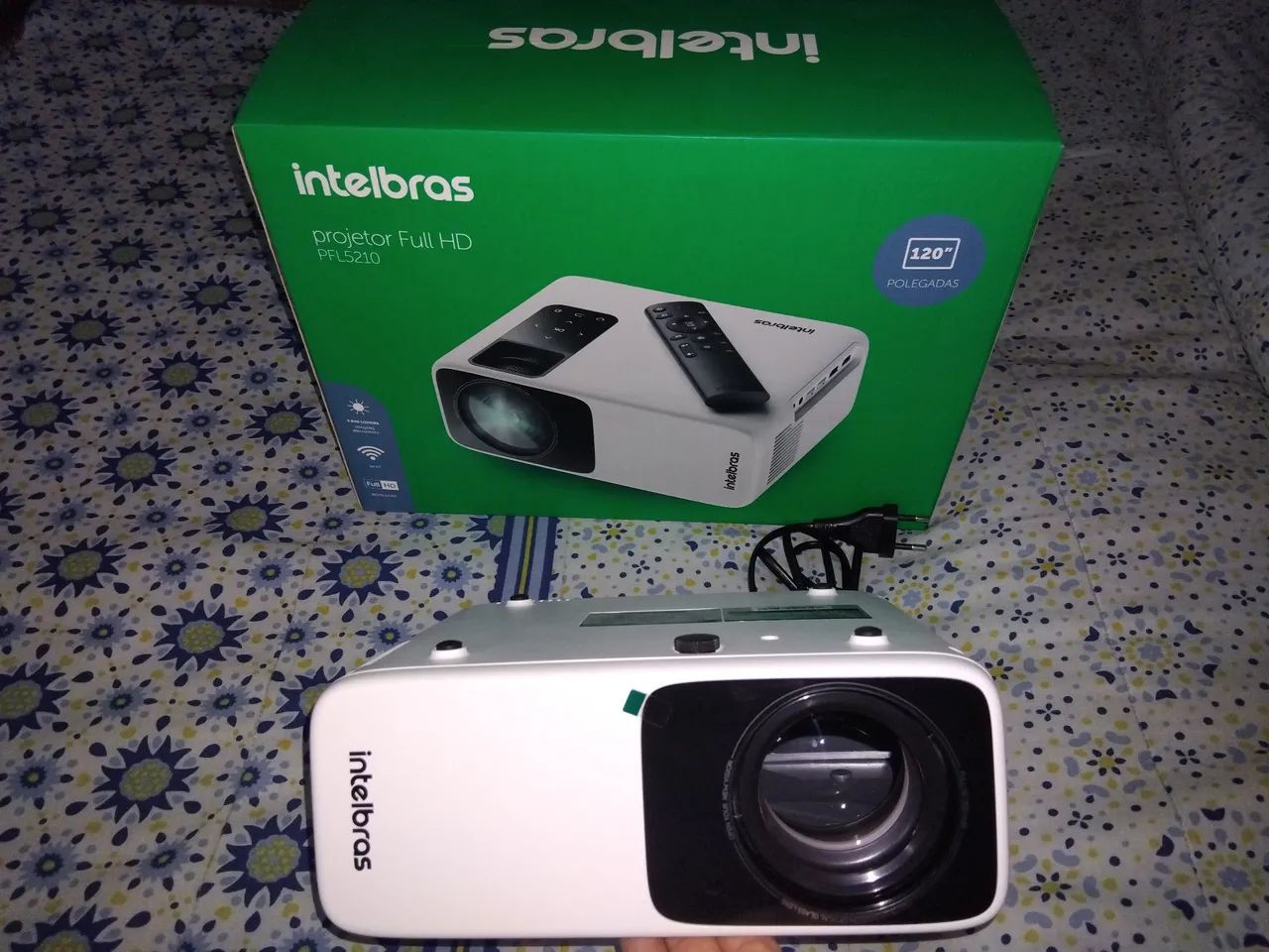Projetor Intelbras PFL5210 Full HD 120 polegadas - Foto 6