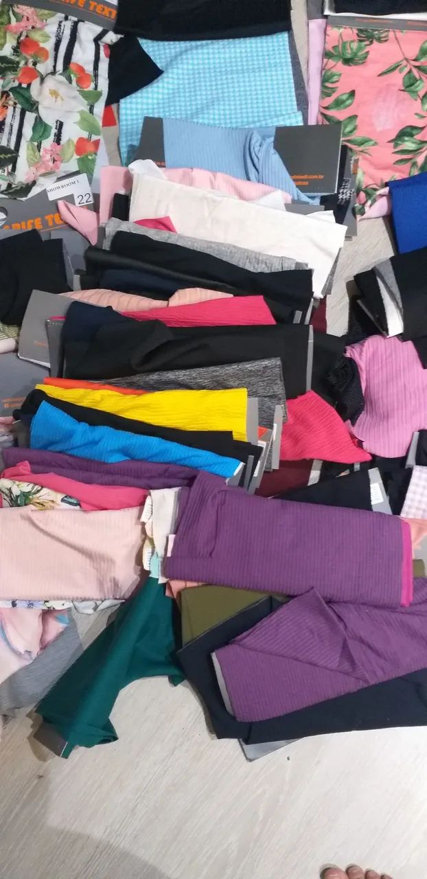 Lote de retalhos em lycra  - Foto 5