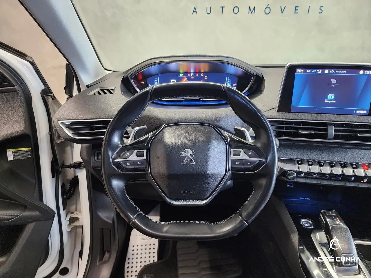 5008 GRIFFE PACK 1.6 TURBO 16V 5P AUT.  BRANCA 2019/2020 - Foto 4