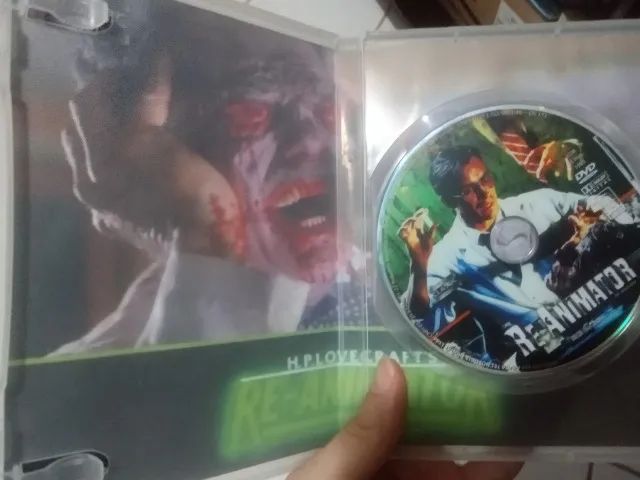 Dvd Re-animator hora dos mortos vivos raro - Foto 2