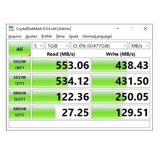 hd SSD 512 gb Goldenfir 2.5 Sata 3  Versão Rápida Original - novo - Foto 4