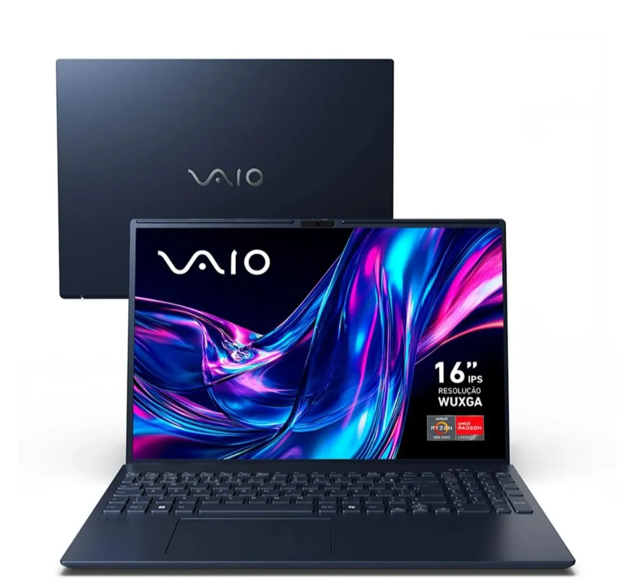 Notebook VAIO 16" com Tela IPS e AMD Ryzen