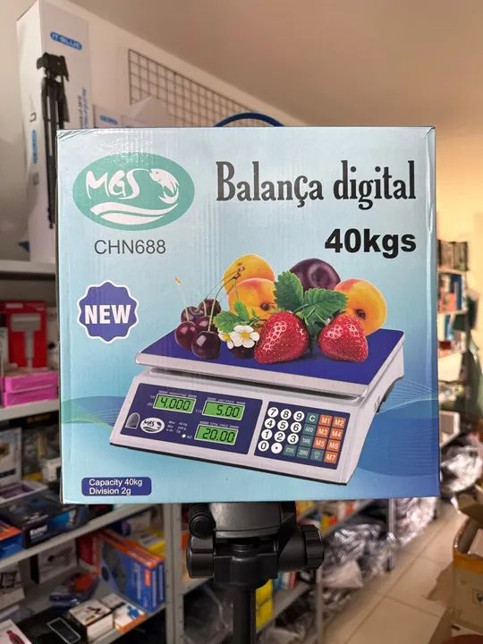 Balança digital comercial 40kg (PROMOÇÃO)