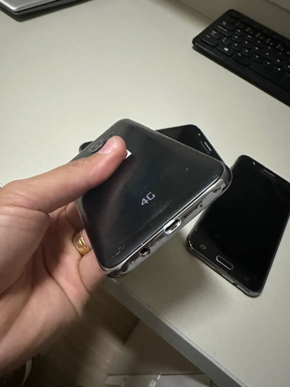 Três Samsung J5 em bom estado - Foto 2