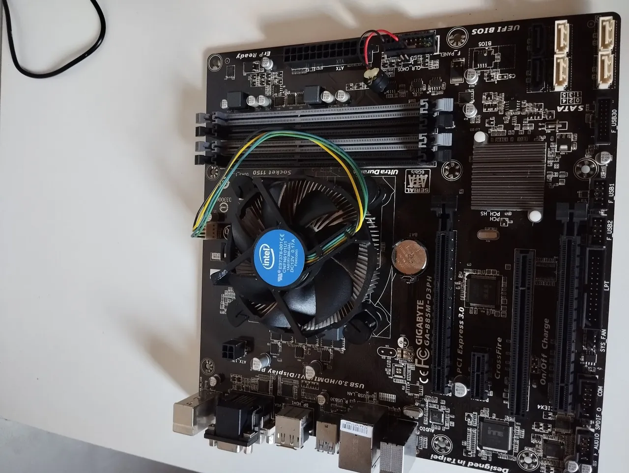 Kit Placa-Mãe com i7, 24GB RAM, Air Cooler e Ventoinhas - Pronto para Uso!