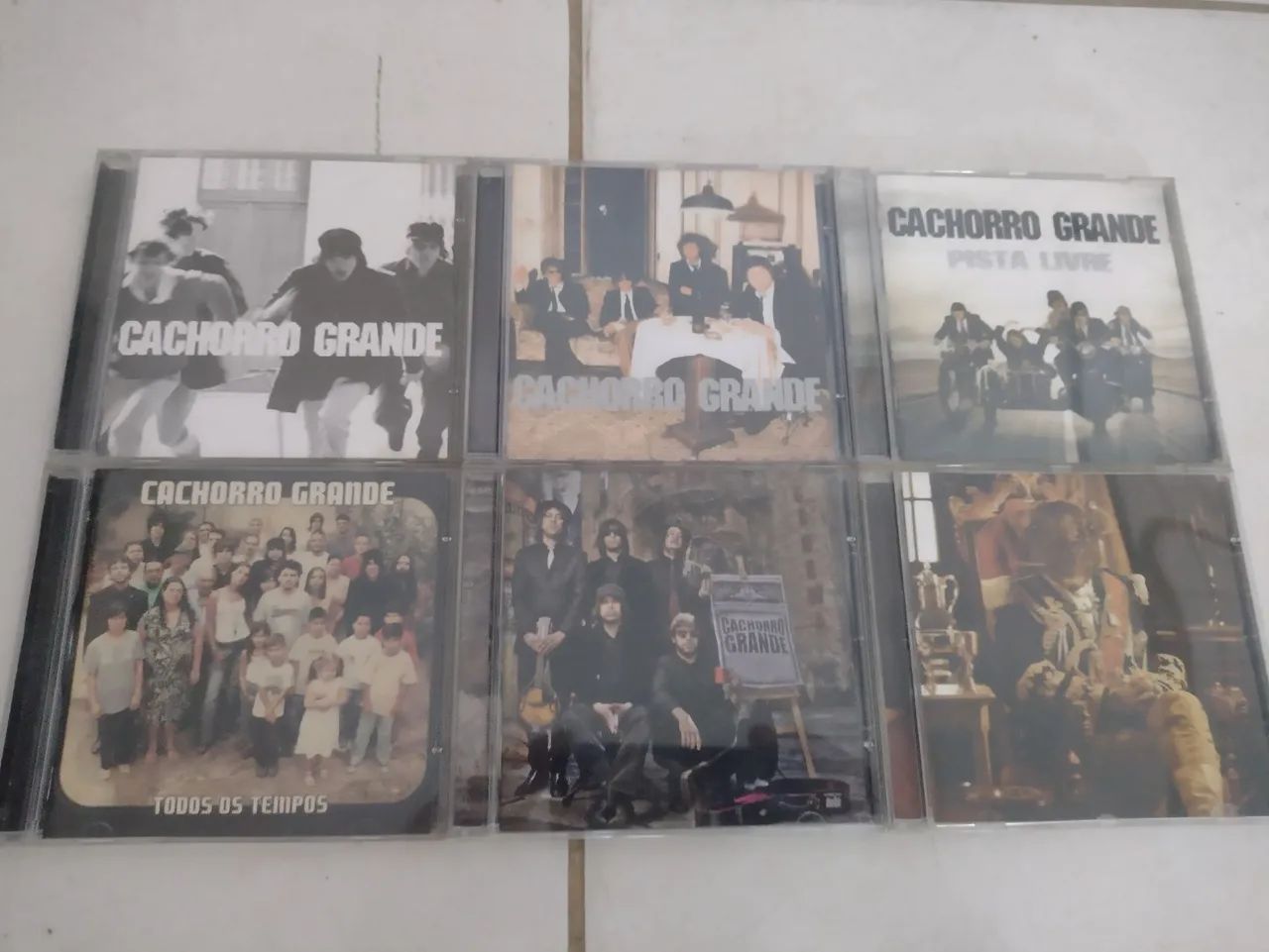 Cds Cachorro Grande - 6 Discos