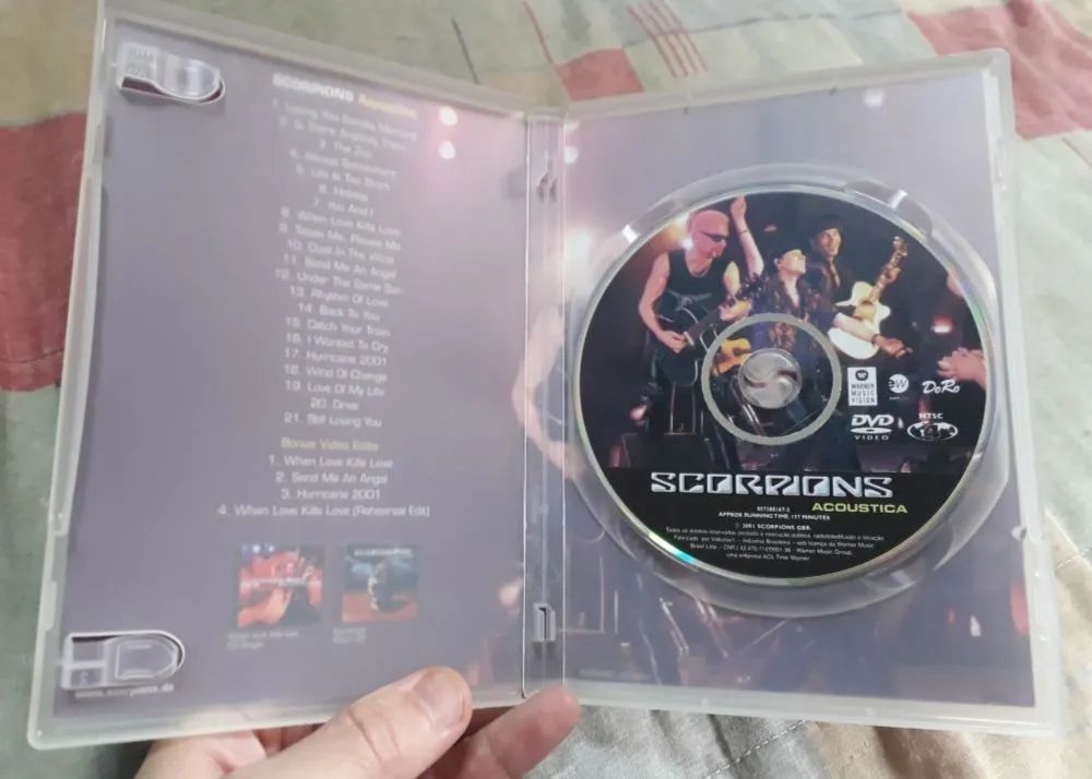 DVD Scorpions Acustica - Foto 3