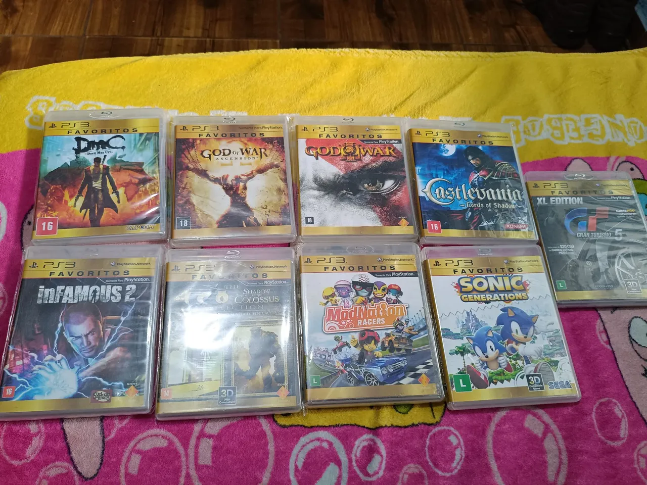 Jogos de PS3 - DMC, God of War, Castlevania, Infamous 2 e +