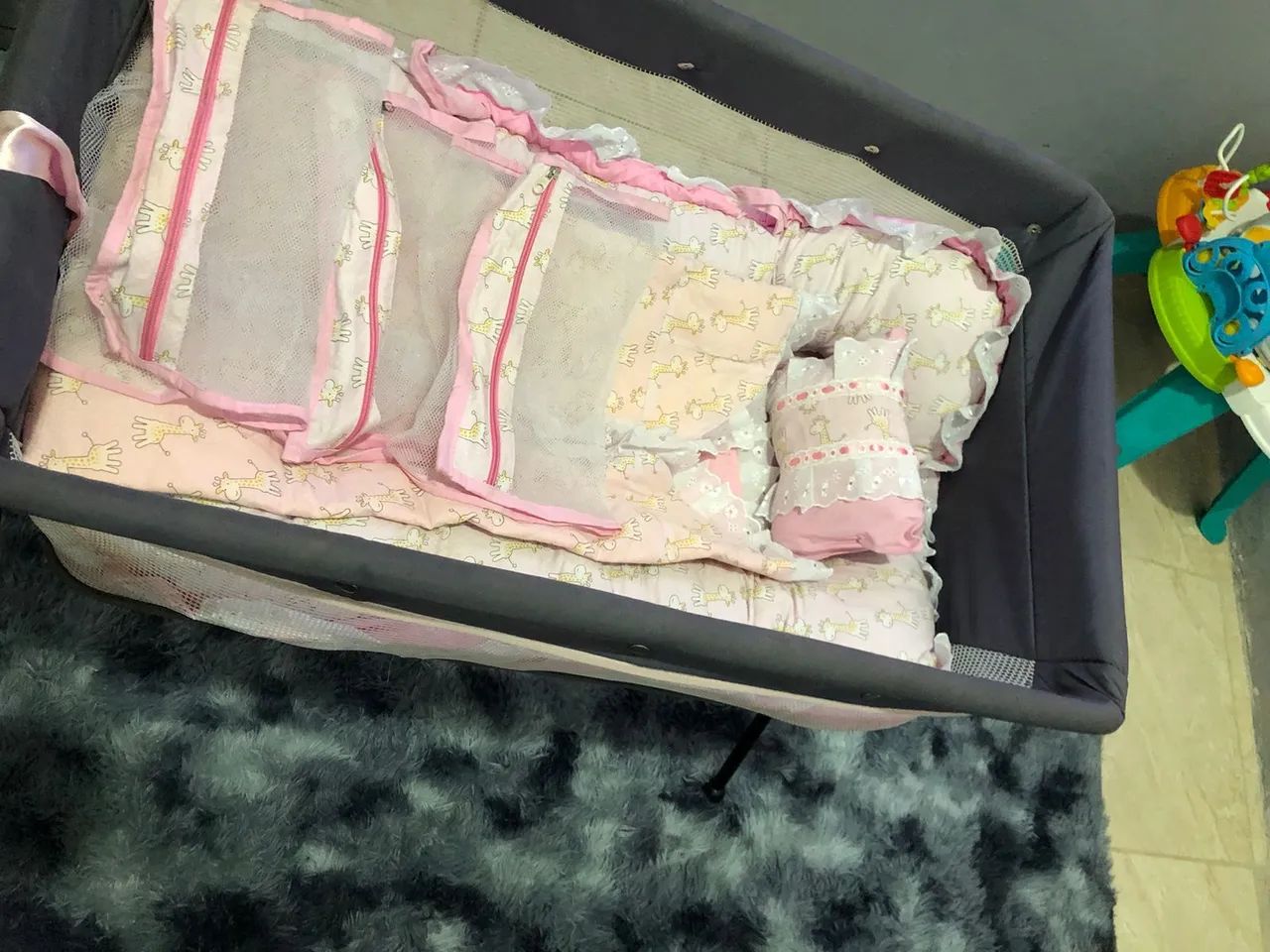 Berço Portátil para Bebê com ninho infantil GRATIS  - Foto 2