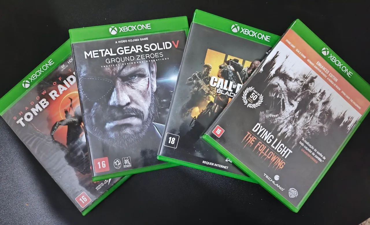 Lote de Jogos Xbox One - Impecável 