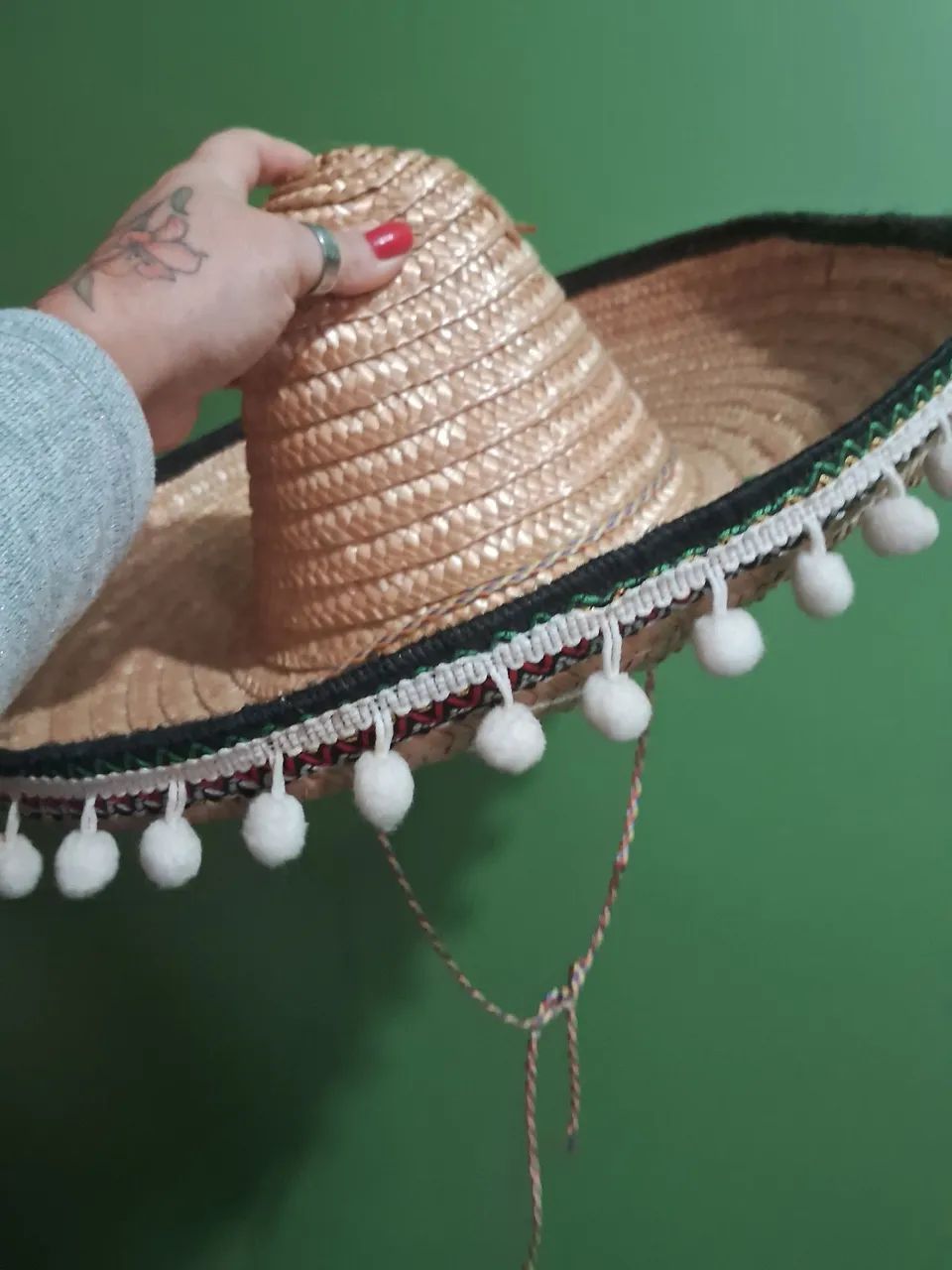 Chapéu mexicano 50cm diâmetro  - Foto 3
