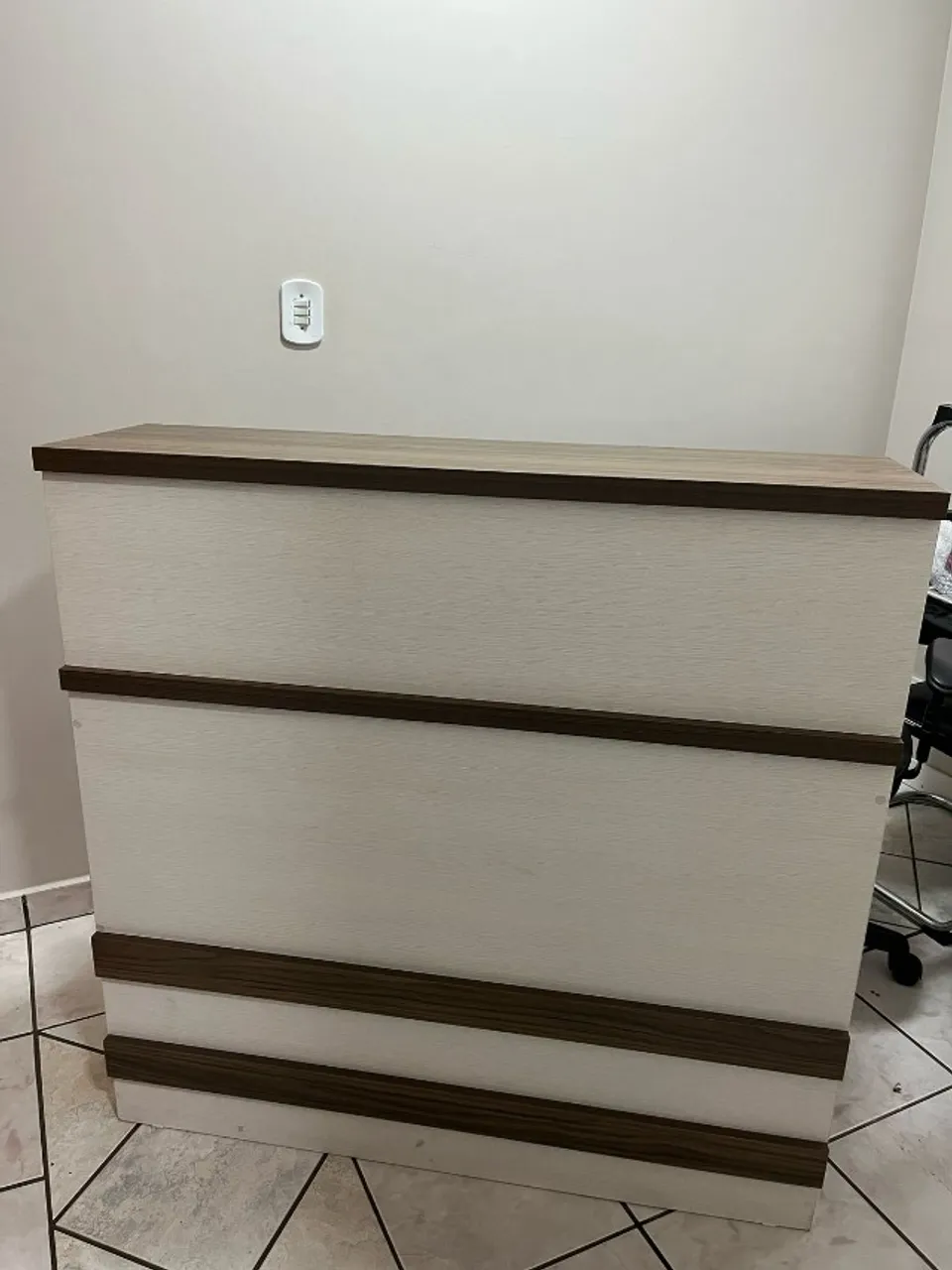 Balcão de atendimento recepção