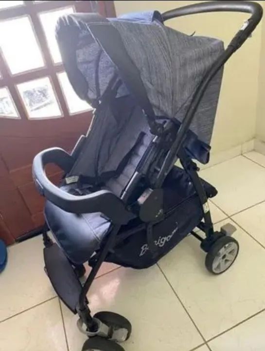 Carrinho  Burigotto Touring x (Reversível) semi-novo. - Foto 2