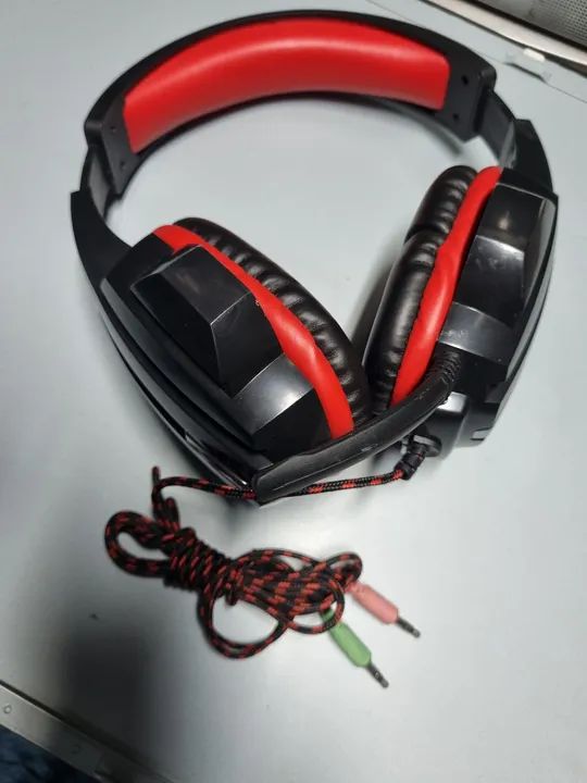 Fone De Ouvido Com Fio Para Jogos 3d <br>Surround Sound De 3,5 M - Foto 6