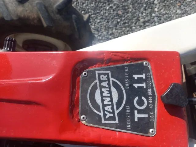 Micro trator Yanmar tc 11 caixa larga tem mais uma rotativa - Foto 3
