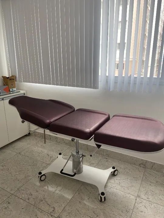 Maca Poltrona Cadeira Hidráulica Estética Giro 360°