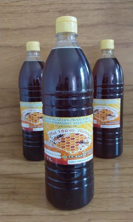 Mel de abelha 100% natural - 1 Litro - Foto 4