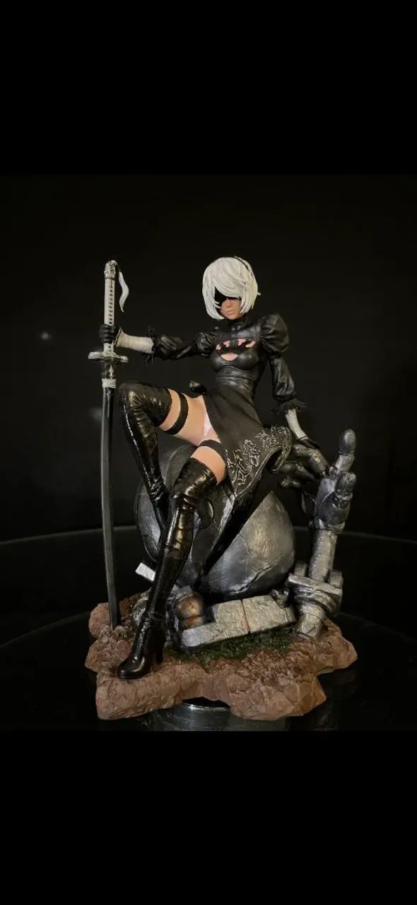 2B Action Figures - Nier Automata, Impressão 3d em Resina - Foto 2