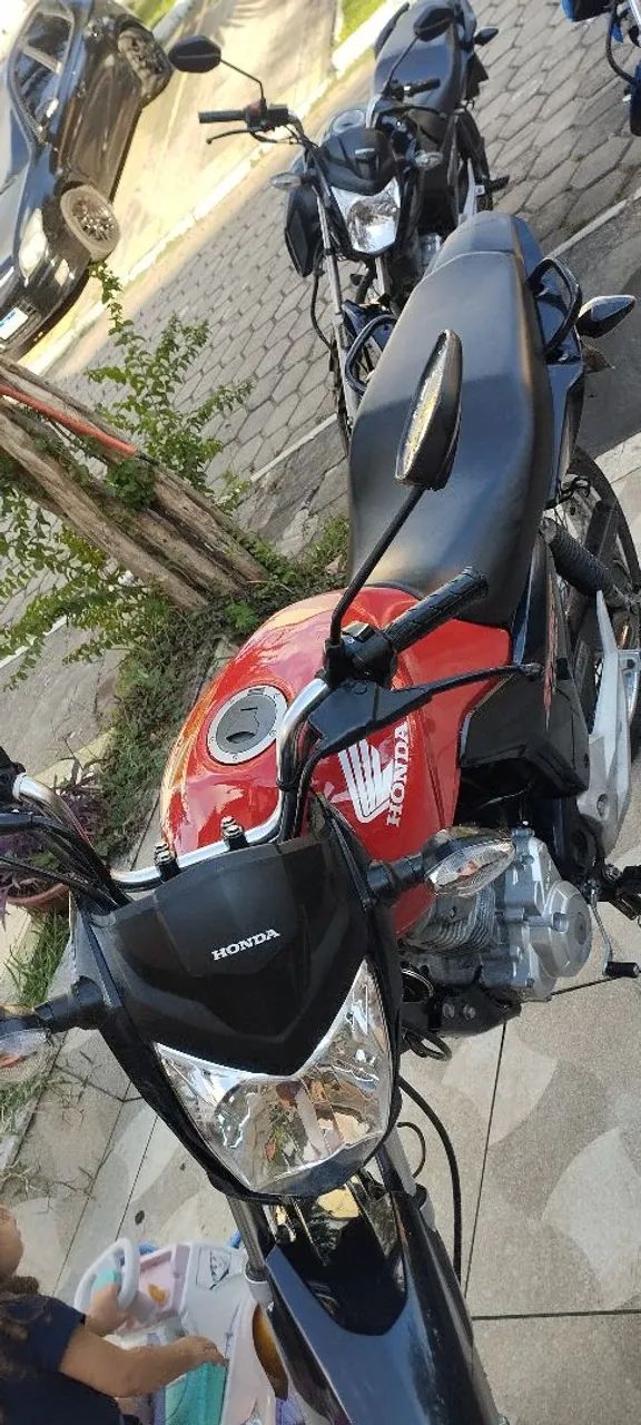 CG 160 start ano 2024 muito nova 9700 km rodado MOTO DE LEILÃO  - Foto 2