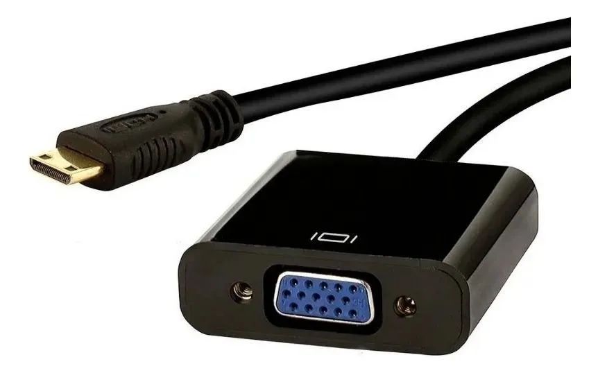Adaptador Mini HDMI para VGA - Foto 3