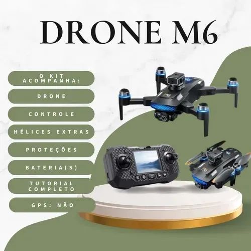 Drone com Tela no Controle e cartão SD de 8 GB. Controle Recarregável. - Foto 3