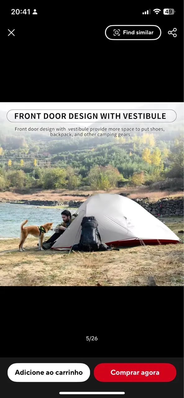 Barraca nature hike cloud up 2x - Foto 3