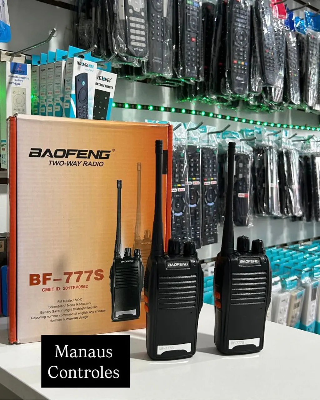 Walkie Talkie Baofeng BF-777S - Rádio Comunicador