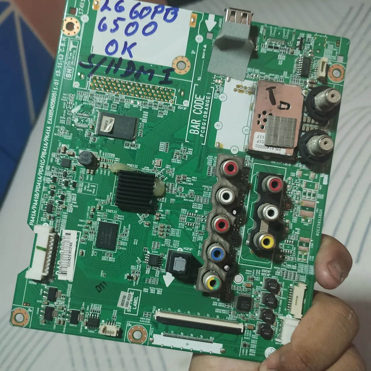 Placa principal da LG PB6500.