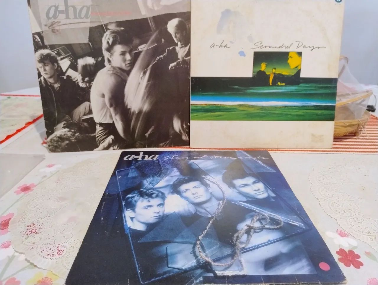3 LPs do A-ha - Coleção Clássica