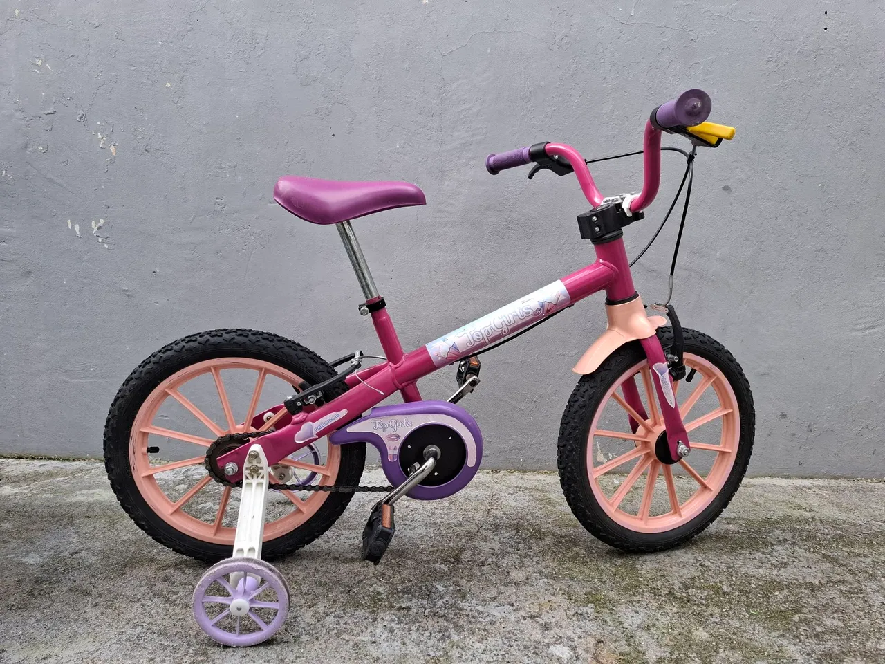 Bicicleta Infantil Top Girls - Aro 16